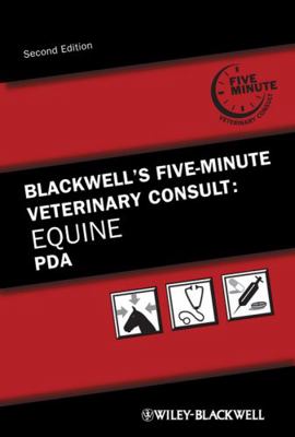 Blackwell's Five-Minute Veterinary Consult: Equ... 0813817692 Book Cover