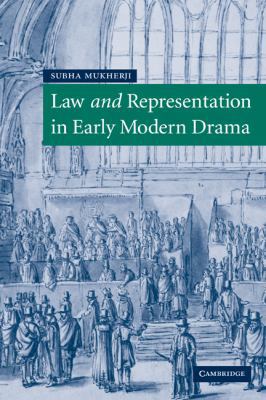 Law and Representation in Early Modern Drama 0521117305 Book Cover