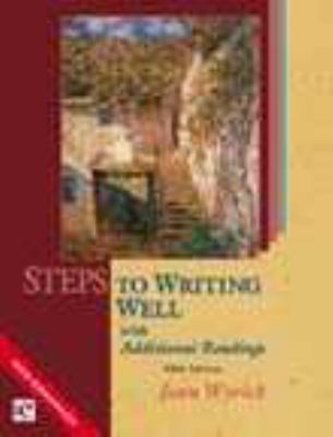 Steps to Writing Well with Additional Readings 0155065688 Book Cover