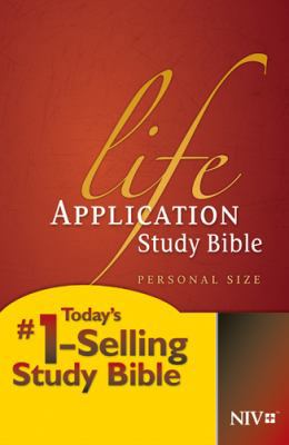 Life Application Study Bible-NIV-Personal Size 1414359802 Book Cover