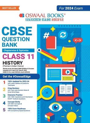 Oswaal CBSE Class 11 History Question Bank (202... 9356349304 Book Cover