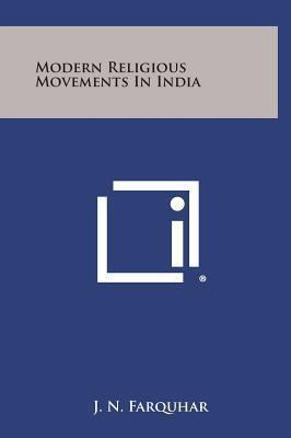 Modern Religious Movements in India 125889324X Book Cover