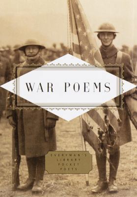 War Poems 0375407901 Book Cover