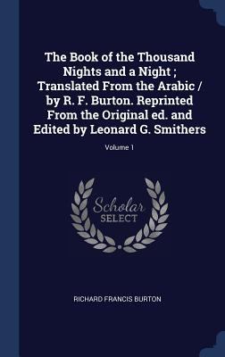 The Book of the Thousand Nights and a Night; Tr... 1297942930 Book Cover