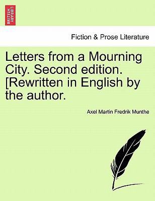 Letters from a Mourning City. Second Edition. [... 1240931816 Book Cover