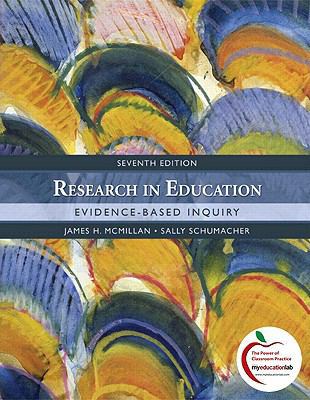 Research in Education + Myeducationlab: Evidenc... 013610133X Book Cover