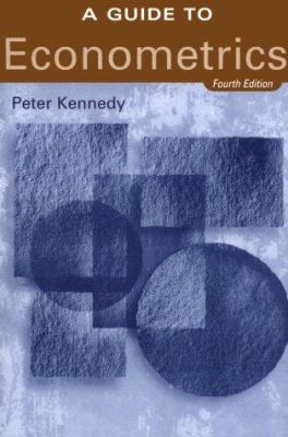 A Guide to Econometrics, 4th Edition 0262112353 Book Cover