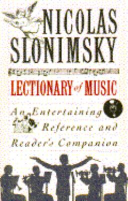 The Lectionary of Music 0385414218 Book Cover