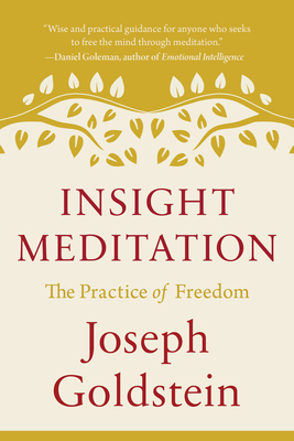 Insight Meditation: The Practice of Freedom 1645473430 Book Cover