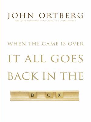 When the Game Is Over, It All Goes Back in the Box [Large Print] 1410430456 Book Cover