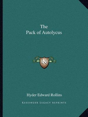 The Pack of Autolycus 1162623640 Book Cover