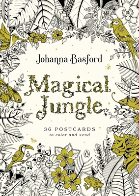 Paperback Magical Jungle: 36 Postcards to Color and Send Book