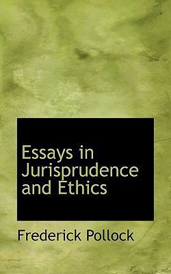 Essays in Jurisprudence and Ethics 1117401723 Book Cover