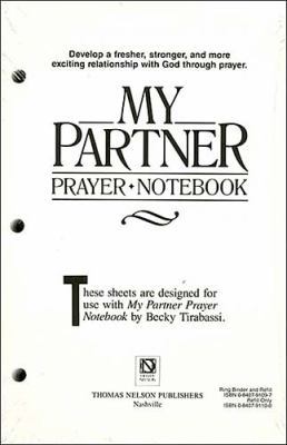 My Partner Prayer Notebook 0840791097 Book Cover