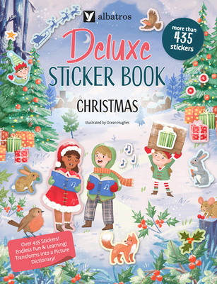 Deluxe Sticker Book: Christmas 8000076179 Book Cover