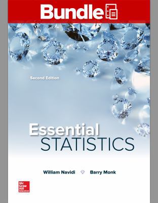 Package: Loose Leaf for Essential Statistics wi... 126014710X Book Cover