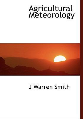 Agricultural Meteorology 1140164015 Book Cover