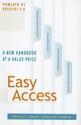 Easy Access: The Pocket Handbook for Writers 0072876921 Book Cover