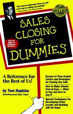 Sales Closing for Dummies 0764550632 Book Cover