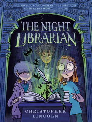 The Night Librarian: A Graphic Novel 0593617665 Book Cover