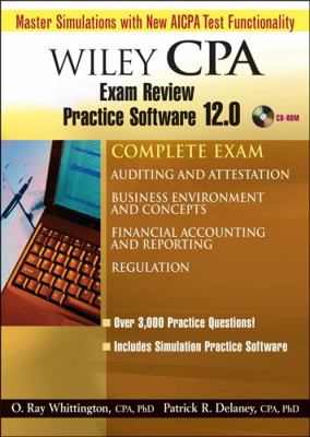Wiley CPA Examination Review Practice Software ... 047179872X Book Cover