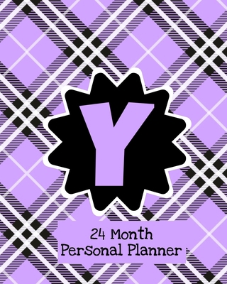 24 Month Personal Planner: Monogrammed Schedule... 1707718199 Book Cover