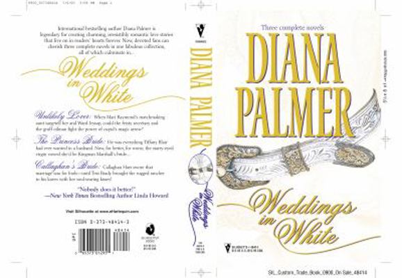 Weddings in White: Unlikely Lover/The Princess ... 0373484143 Book Cover