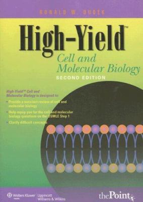 High-Yield™ Cell and Molecular Biology, 2nd Edi... 078176887X Book Cover
