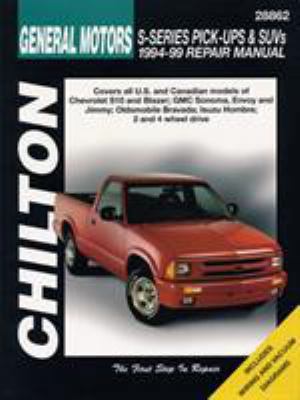 General Motors S-Series Pick-Ups and SUVs 1994-... 1563926008 Book Cover