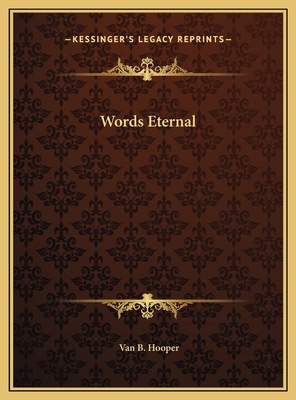 Words Eternal 1169698913 Book Cover