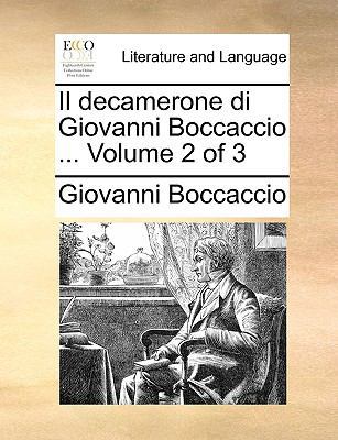 Il Decamerone Di Giovanni Boccaccio ... Volume ... [Italian] 1140935771 Book Cover