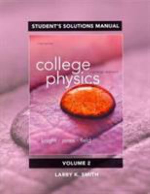 Student's Solutions Manual for College Physics:... 0321908856 Book Cover