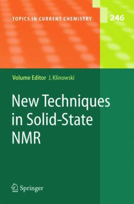 New Techniques in Solid-State NMR 3540221689 Book Cover