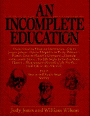 Incomplete Education 0345295706 Book Cover
