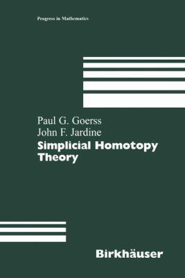 Simplicial Homotopy Theory 3034897375 Book Cover