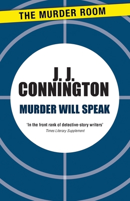 Murder Will Speak 1471906159 Book Cover
