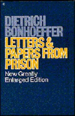 Letters and Papers from Prison 0020839200 Book Cover