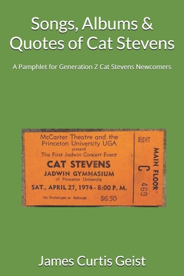 Songs, Albums & Qoutes of Cat Stevens: A Pamphl... B0DXKLQPGP Book Cover