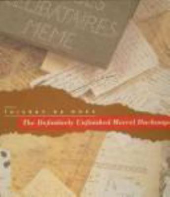 The Definitively Unfinished Marcel Duchamp 026254072X Book Cover
