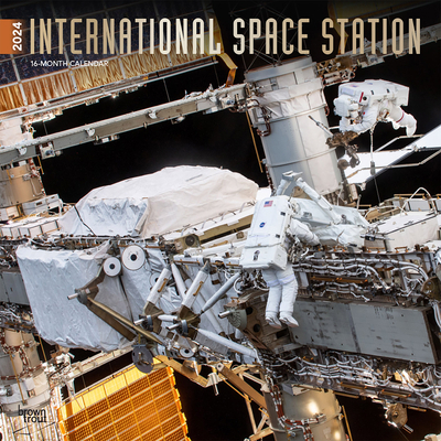 International Space Station 2024 Square Foil 1975463269 Book Cover