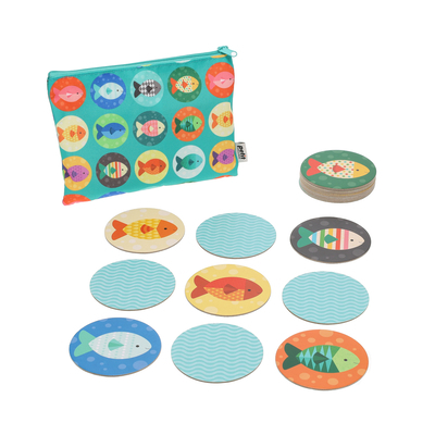 Gone Fishing Matching Game On-The-Go B08SKZ2D11 Book Cover