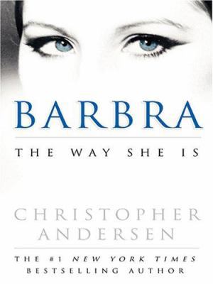 Barbra: The Way She Is [Large Print] 0786286482 Book Cover