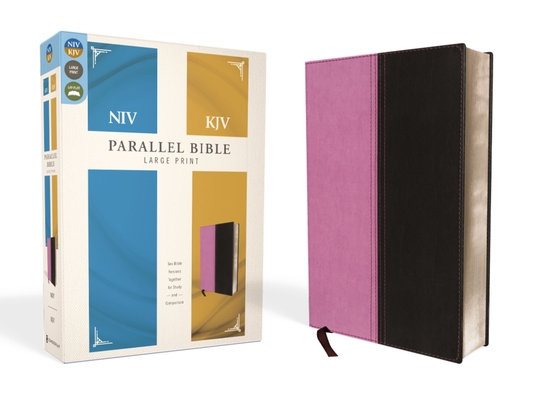 Side-By-Side Bible-PR-NIV/KJV-Large Print [Large Print] 0310439353 Book Cover