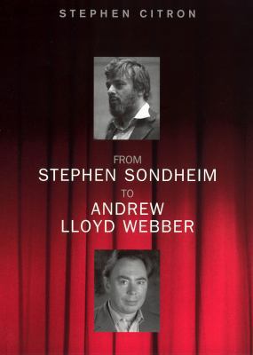 Sondheim and Lloyd Webber 1856192733 Book Cover