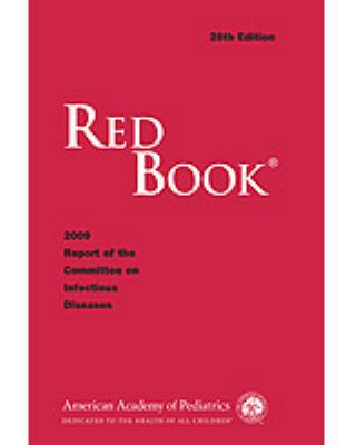 Red Book: 2009 Report of the Committee on Infec... 1581103069 Book Cover