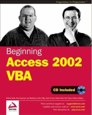 Beginning Access 2002 Vba 186100821X Book Cover
