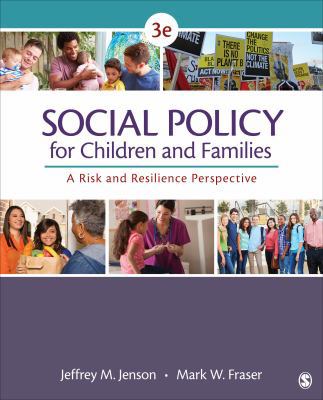 Social Policy for Children and Families: A Risk... 148334455X Book Cover