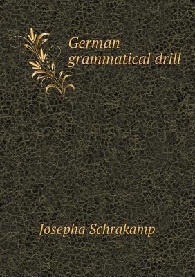 German grammatical drill 5518501277 Book Cover