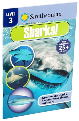 Smithsonian Reader Level 3: Sharks! 1684124794 Book Cover