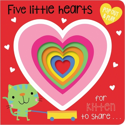 Pop-Out and Play Five Little Hearts 1786928949 Book Cover